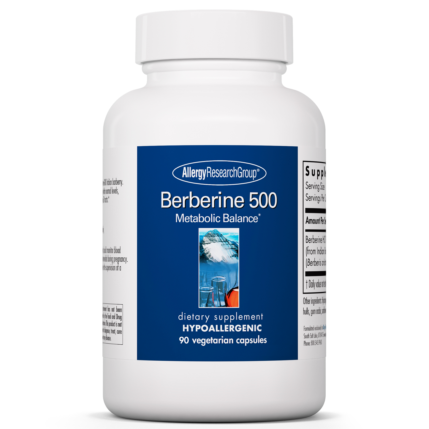 Berberine 500mg - 90 Capsules