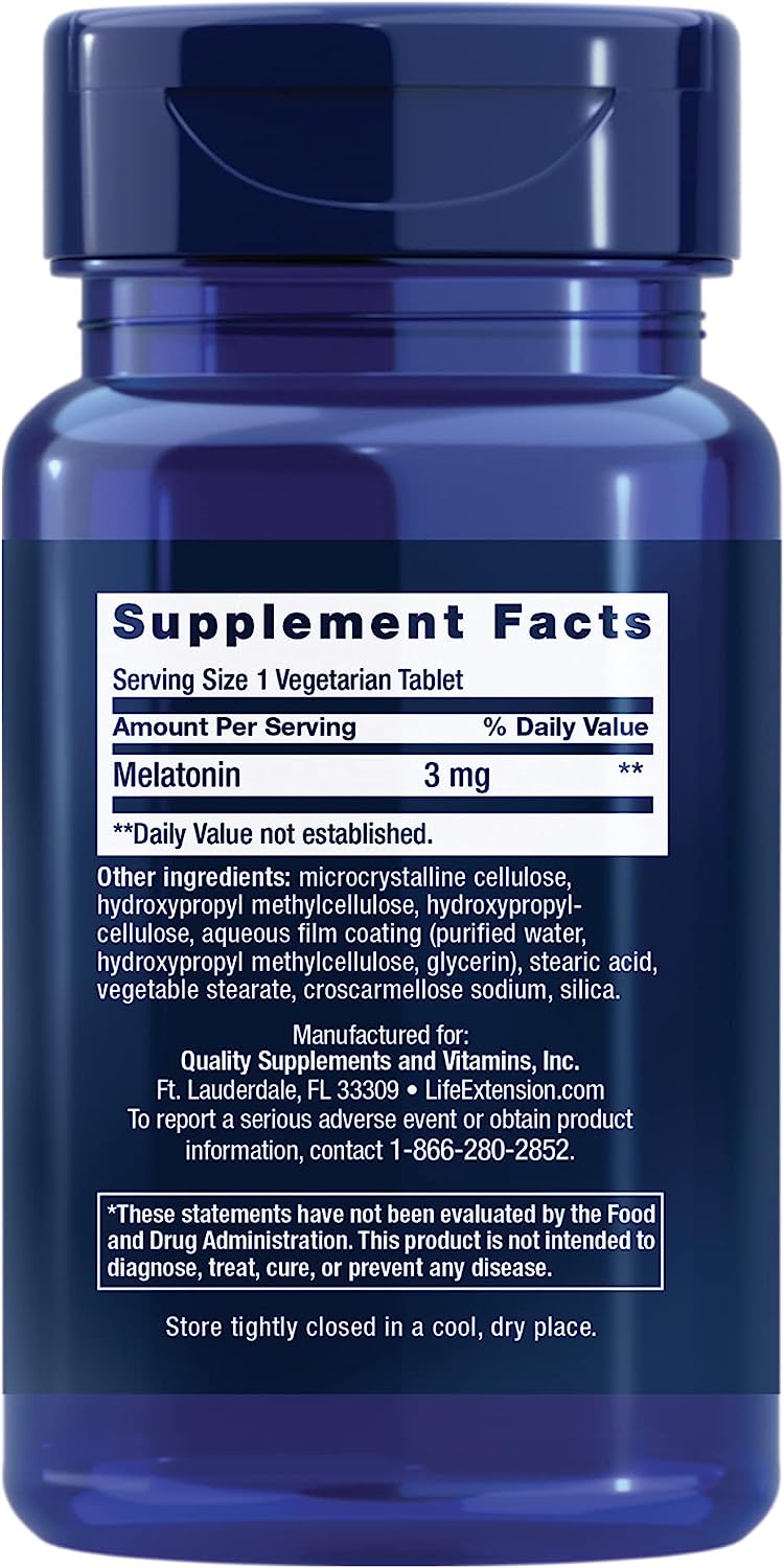 Melatonin 3mg - 60 Capsules