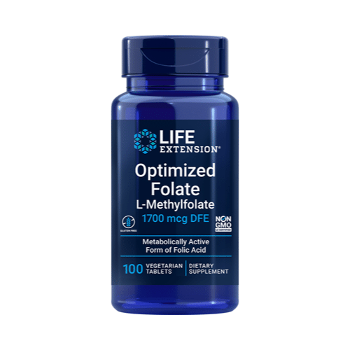 Optimized Folate L-methylfolate 1700 mcg - 100 Tablets