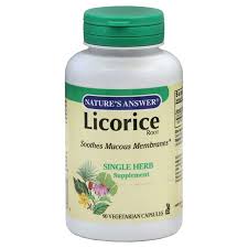 Licorice Root 450mg - 90 Capsules