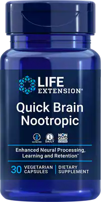 Quick Brain Nootropic - 30 Capsules